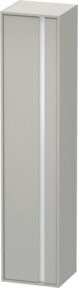 Duravit Hochschrank Ketho in Betongrau Matt, Wandmontage, B: 40 cm, T: 36 cm, H: 180 cm - Bild 1