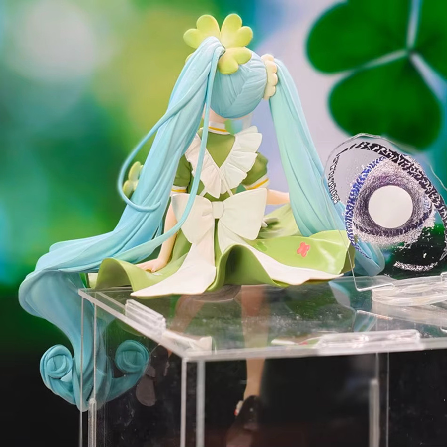 Bandai Miku Noodle Stopper Glücksklee-Feen, Actionfigur, 15cm - Bild 2