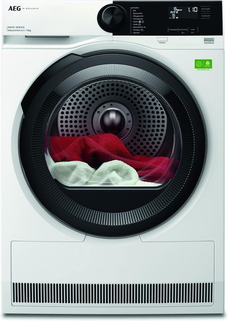 Bosch Serie 8000 Wärmepumpentrockner TR8T65889, Freistehend, Weiß - Bild 1