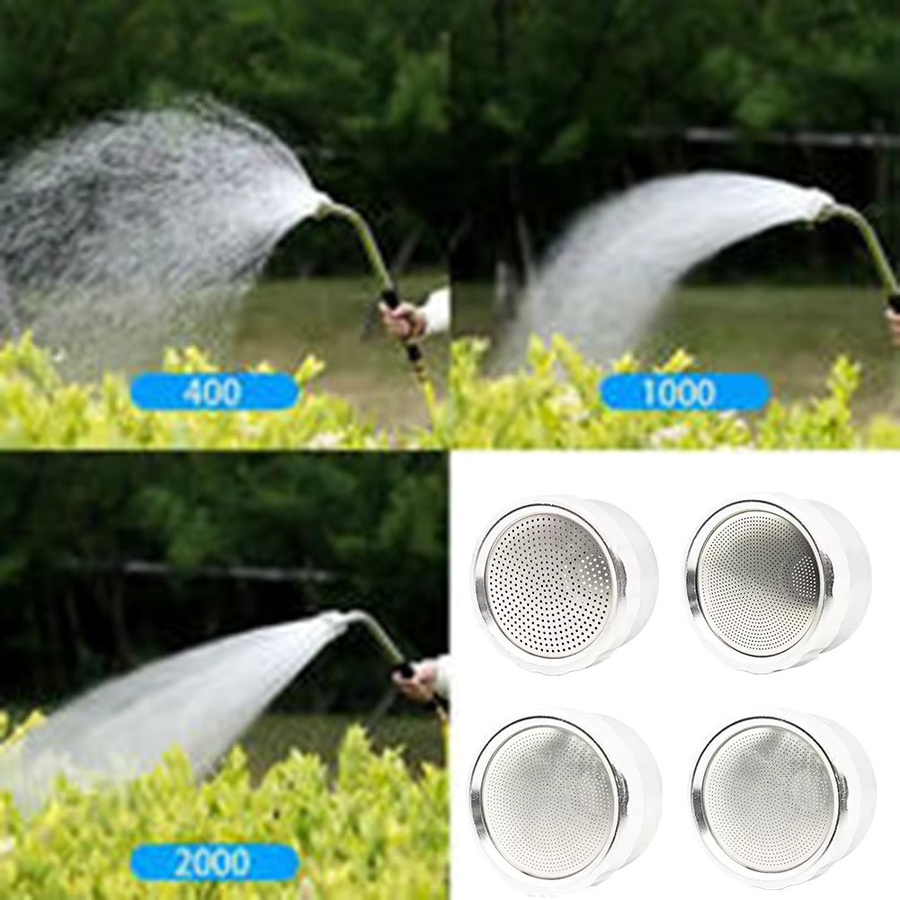 LEENKEA Gartenbewässerungssprinkler aus Aluminiumlegierung in Silber, 400-2000 Mesh Sprinklerkopf für die Gartenbewässerung - Bild 2