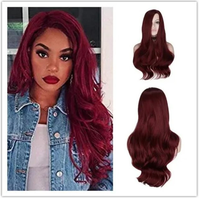 Waverly Perücke, lange gewellte Ombre-Blondine, synthetisch, 26inches, braun - Bild 1