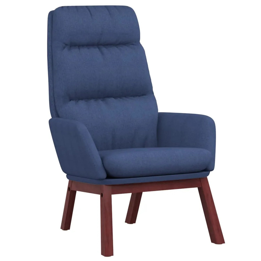 vidaXL Relaxsessel Blau aus Stoff mit Armlehnen - Bild 2