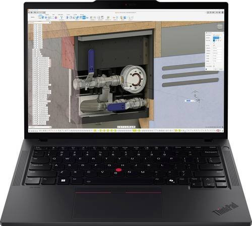 Lenovo ThinkPad P Workstation Notebook in Schwarz mit 14 Zoll WUXGA Display, AMD Ryzen AI 7 350, 32GB RAM, 1TB SSD und AMD Radeon 860M, deutsche QWERTZ-Tastatur - Bild 1