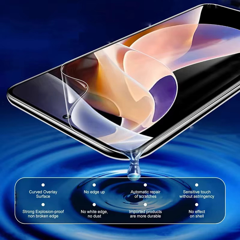 3 Stück Hydrogel Displayschutzfolie für Samsung Galaxy S25 S24 S23 S22 S21 Ultra und weitere Modelle, transparent - Bild 2