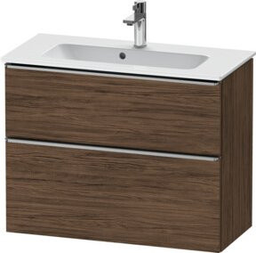 Duravit Waschtischunterschrank D-Neo Compact, braun, wandhängend, B/T/H: 81 x 37,2 x 62,5 cm - Bild 1