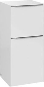 V&B Seitenschrank Subway 3.0 in Weiß glänzend, B/T/H: 40 x 36,2 x 86 cm - Bild 1