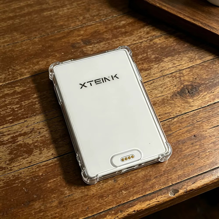 XTEINK X3 E-Book-Reader Schutzset mit HD Hydraulischem Hydrogel-Softfilm und Silikonhülle, transparent - Bild 2