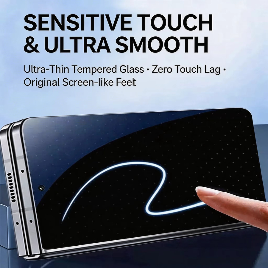 2 Stück Panzerglas Displayschutz für Samsung Galaxy Z Fold 7, 6 und 5 in Transparent mit Installationskit zur staubfreien Montage - Bild 4