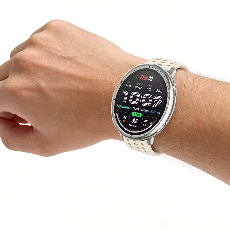Amazfit Uhrenarmband Silikon, 20mm 22mm, Unisex - Bild 3