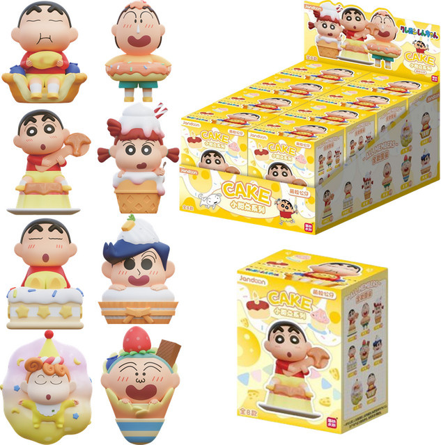 JANDOOM Crayon Shin-Chan Anime Figuren Blind Box Sammelfiguren in Mehrfarbig - Bild 1