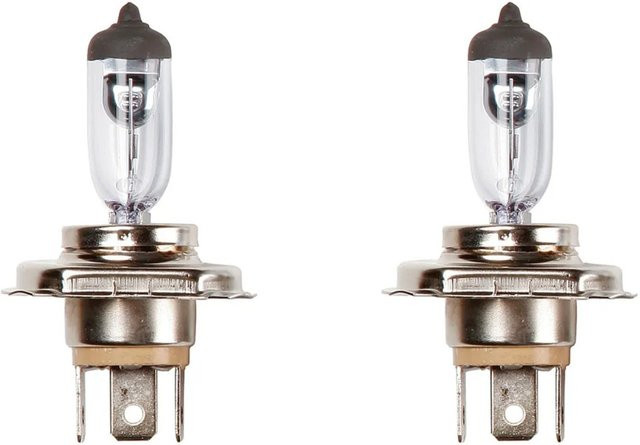 OBI Halogen-Ersatzlampen H4, 2er-Pack, transparent - Bild 1