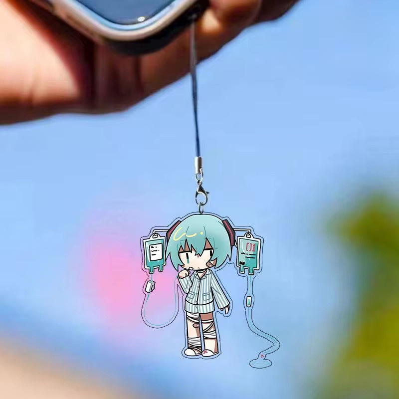 Bandai Hatsune Miku Schlüsselanhänger, Kunststoff, Bunt / Mehrfarbig - Bild 2