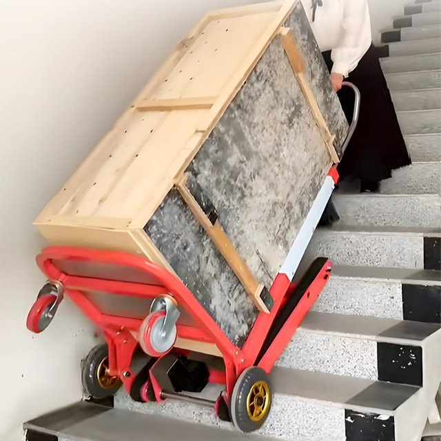 Elektrischer Treppensteiger Schienentyp von LZHZXY in Schwarz für den Treppentransport und die Frachthandhabung - Bild 1