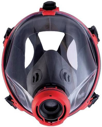 Ekastu C 701 Atemschutz Vollmaske in Rot nach EN 136 und EN 148-1 - Bild 1