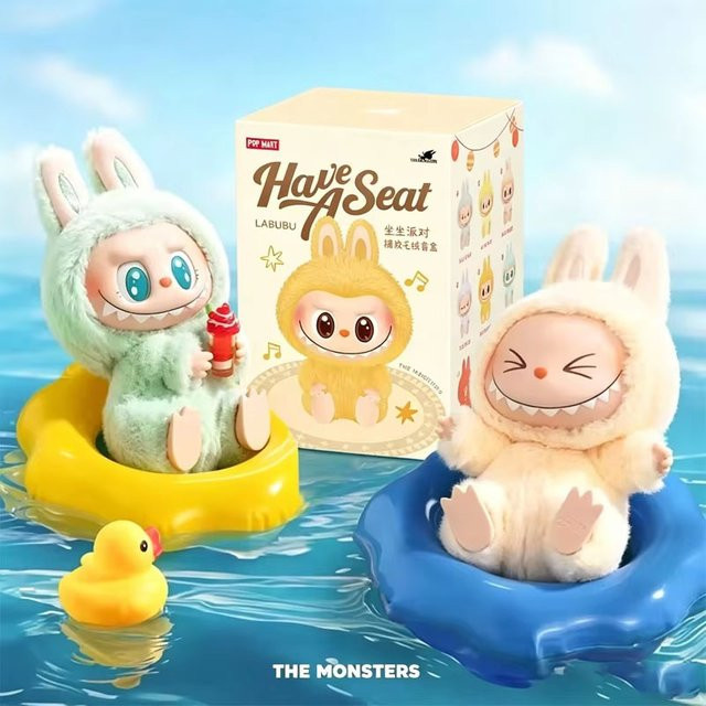 POP MART Labubu The Monsters Have a Seat Serie Blind Box Vinyl-Plüsch-Spielzeug für Erwachsene und Kinder - Bild 1