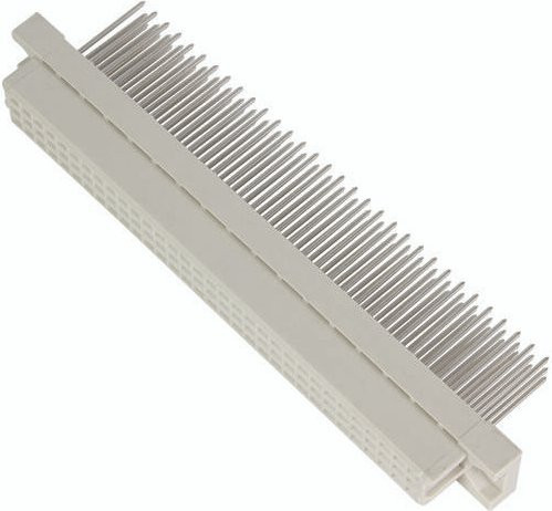 HARTING Federleiste aus Messing in Grau, 3 Reihen, Artikelnummer 09032646821 - Bild 1