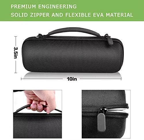 Schutztasche Paiyule in Schwarz kompatibel mit Bushnell Wingman 2 und Wingman Golf GPS-Lautsprecher - Bild 3