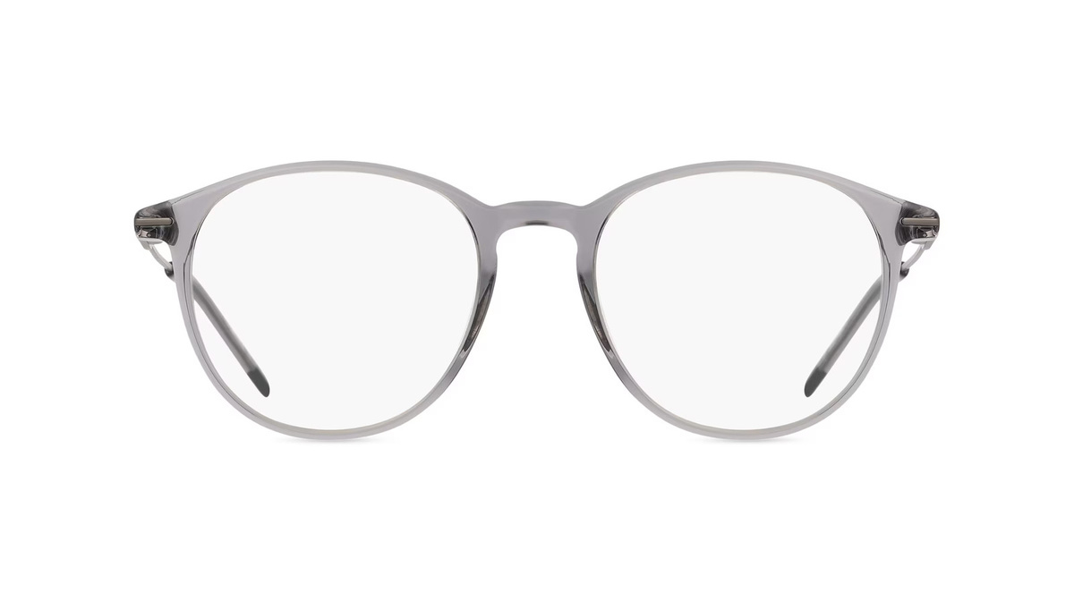 Hugo Boss HG 1206 Korrektionsbrille, Vollrand, Rund, Acetat, Grau, Herren - Bild 1