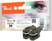 Peach Tinte Doppelpack Schwarz für Inkjet Drucker PI500-143 - Bild 1