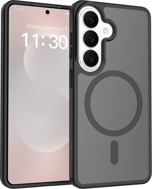 Magnetische Matte Handyhülle NYFundas für Samsung Galaxy S26 Ultra S25 FE S24 Plus S23 S22 A57 5G A37 A17 A56 A36 A26 A16 A55 A35 A15 in Blau - Bild 1