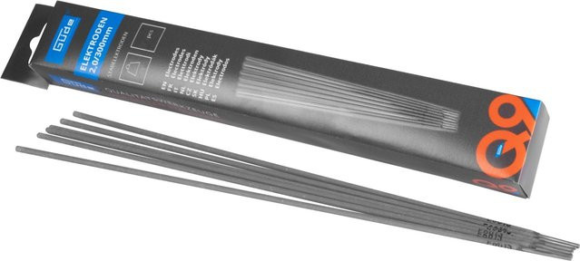 Güde Stabelektroden Rutilumhüllt, Farbe: Grau, Durchmesser: 2,0 mm, Länge: 300 mm, 90 Stück - Bild 1