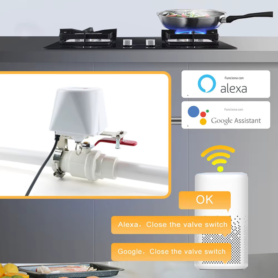 HOENYZY WLAN Smart Wasserhahn-Controller mit Timer für Tuya SmartLife App, kompatibel mit Alexa und Google Assistant - Bild 4