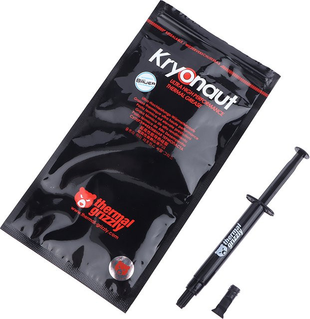 Thermal Grizzly Kryonaut Extreme KE Wärmeleitpaste für CPU und GPU mit 5,5 g - Bild 1
