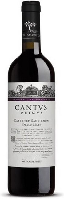 CANTUS PRIMUS Cabernet Sauvignon Dealu Mare trocken Rotwein 0,75 l - Bild 1