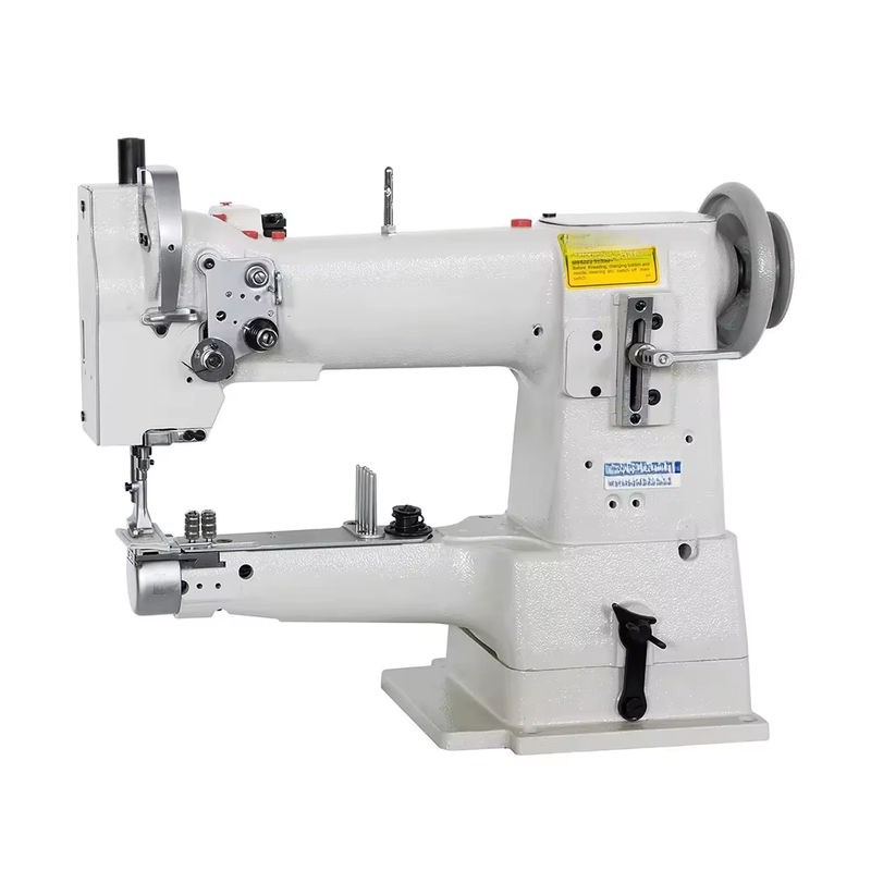 XMSJ Nähmaschine MC335A mit Steppstich und Heavy Duty Zylinder-Gehfuß in Weiß und Metall - Bild 2