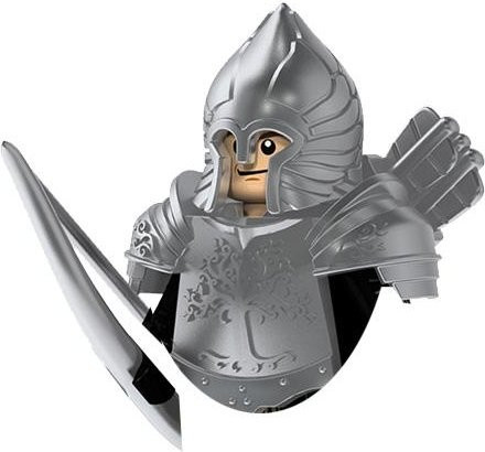 ZMM TOYS Gondor Soldaten Actionfiguren Bausteine Mittelalter 7-12 Jahre - Bild 1