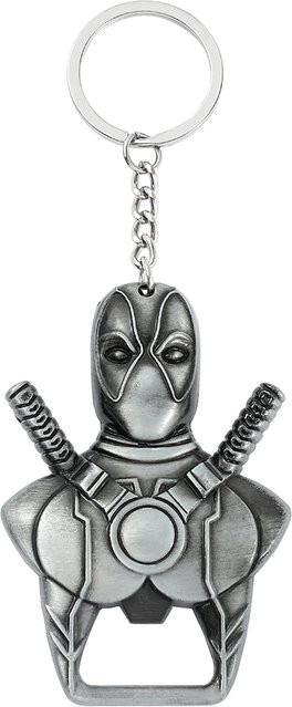 Bandai Deadpool Schlüsselanhänger Flaschenöffner, Herren - Bild 1
