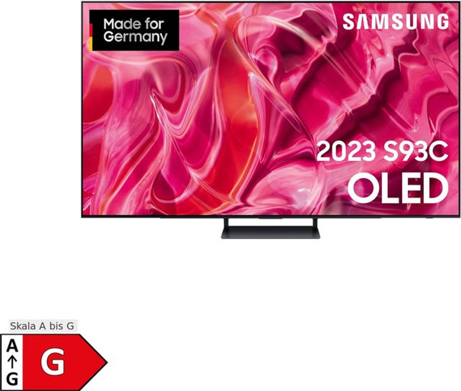 Samsung GQ55S93CATXZG OLED Smart-TV 4K Ultra HD, 55 Zoll, Grau/Schwarz - Bild 2