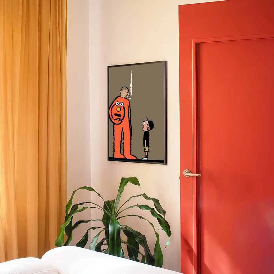 Anime J-Jean Art Jullien DIY Klebeposter abstrakte Wanddekoration mehrfarbig - Bild 3