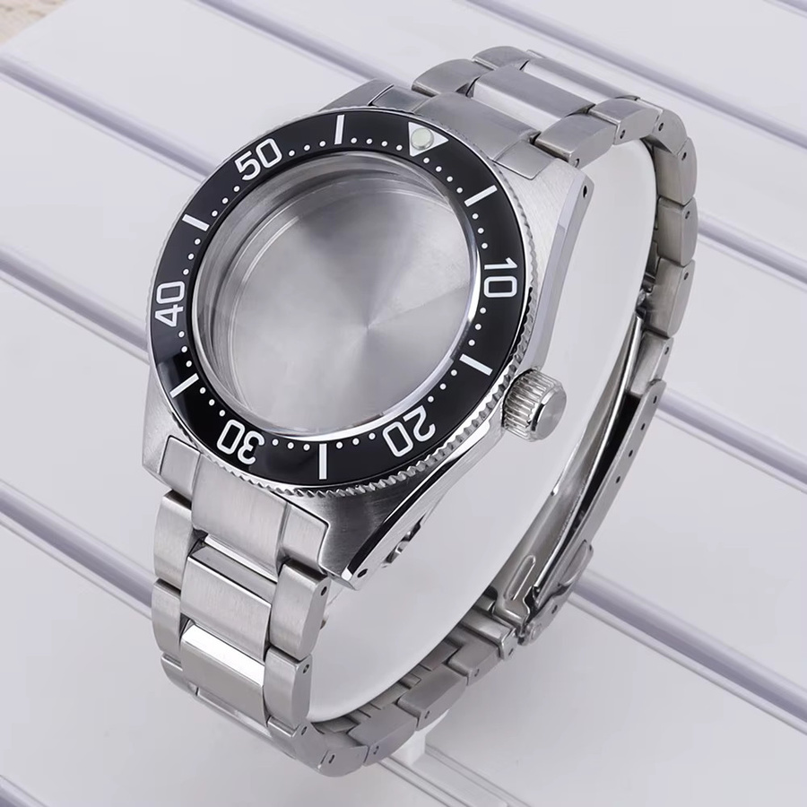 Uhrenarmband Edelstahl, Silber, 40 mm - Bild 1