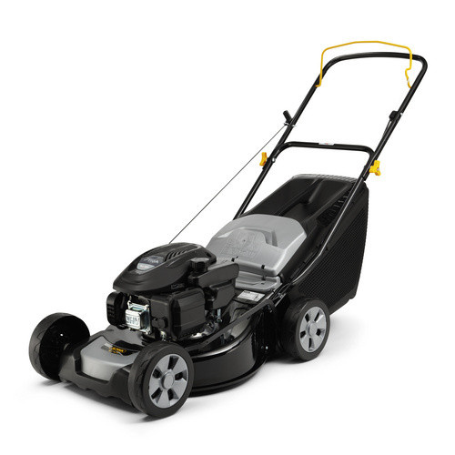 Alpina Benzin-Rasenmäher AL4 46 A in Schwarz mit 46 cm Schnittbreite und 60 Liter Fangkorb - Bild 3