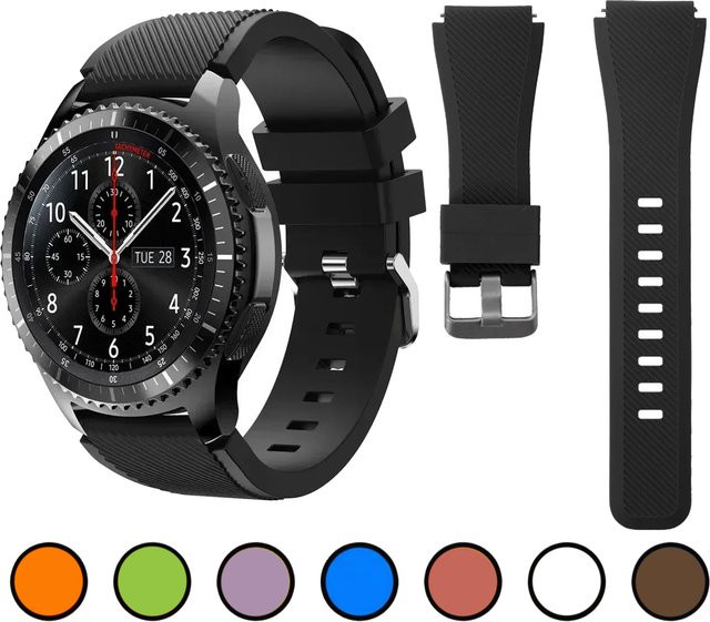 RWBANDS Uhrenarmband Silikon, 22 mm, Unisex - Bild 1