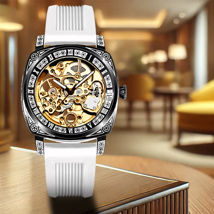 CAROTIF Armbanduhr, mechanische Tourbillon, Herren - Bild 4