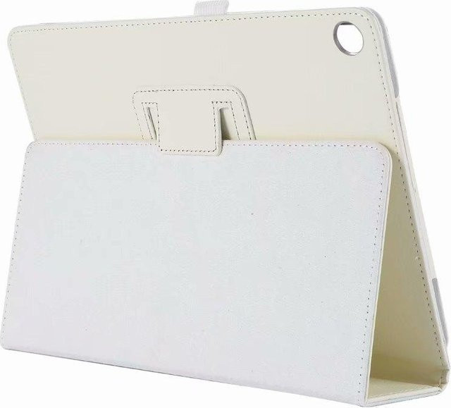Lenovo Tab 4 8 Plus TB-8704N Tablet Hülle aus PU-Leder mit Standfunktion in Weiß - Bild 1