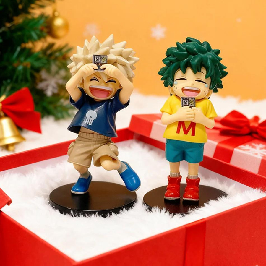 Fashnics My Hero Academia Izuku Midoriya & Katsuki Bakugo Figur Modell Puppe - Bild 5