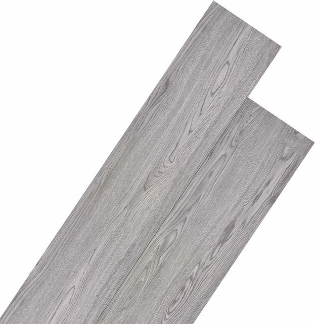 vidaXL Bodenplanken aus PVC in Dunkelgrau, 18 Stück, 5,26 m² - Bild 1