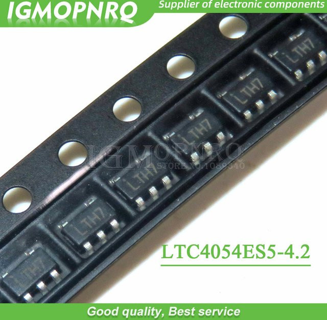 100 Stück LTC4054ES5-4,2 Laderegler SOT23-5 SMD in Schwarz - Bild 1