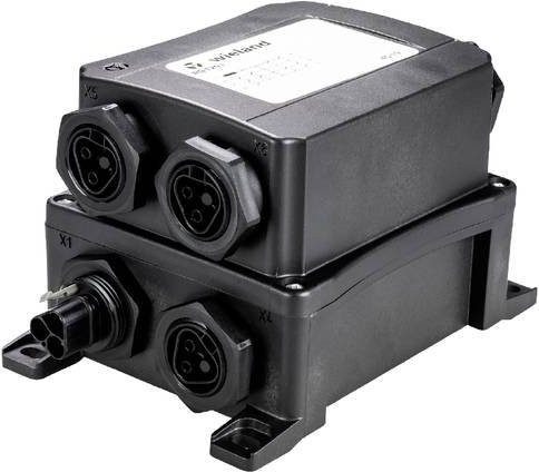 Wieland Electric 99.988.0000.7 Verteiler in Schwarz - Bild 1