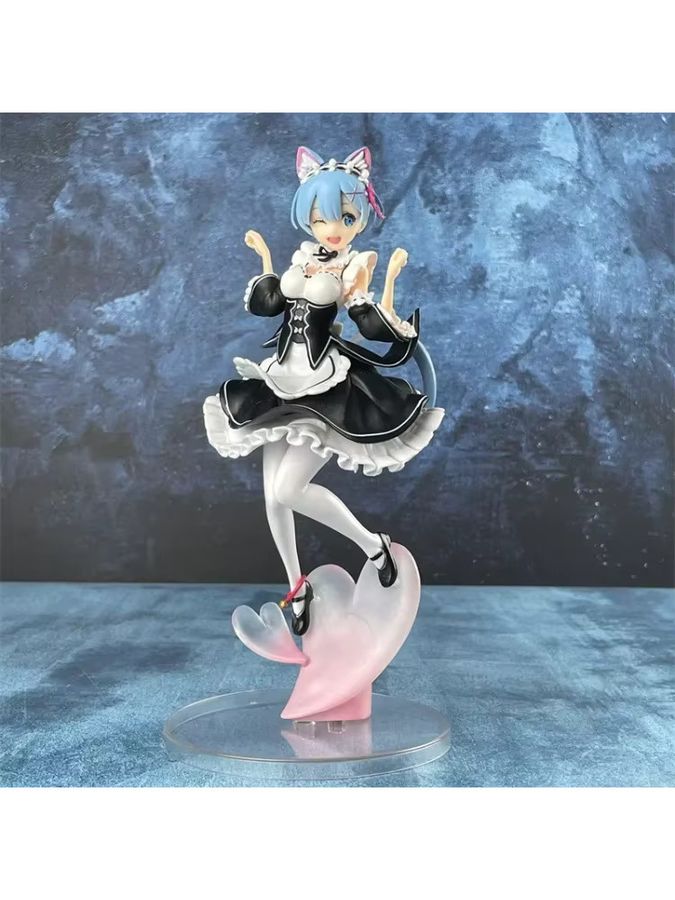 Bandai Anime Figur Rem aus Re:Leben in einer anderen Welt, Multicolor, Höhe: 22 cm, PVC - Bild 3