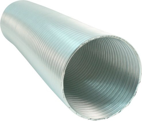 Marley Lüftungsrohr aus Aluminium in Silber, Durchmesser: 13,4 cm - Bild 1