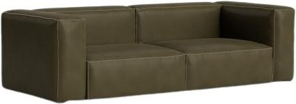 HAY Mags Soft 2,5-Sitzer Sofa Kombination mit Armlehnen und Polsterung aus Leder oder Stoff - Bild 1