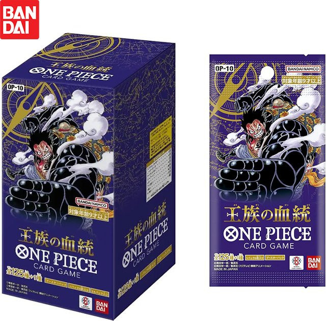 BANDAI One Piece Royal Bloodline OP-10 Booster Bag, Nachfüllpack, ab 9 Jahren - Bild 1