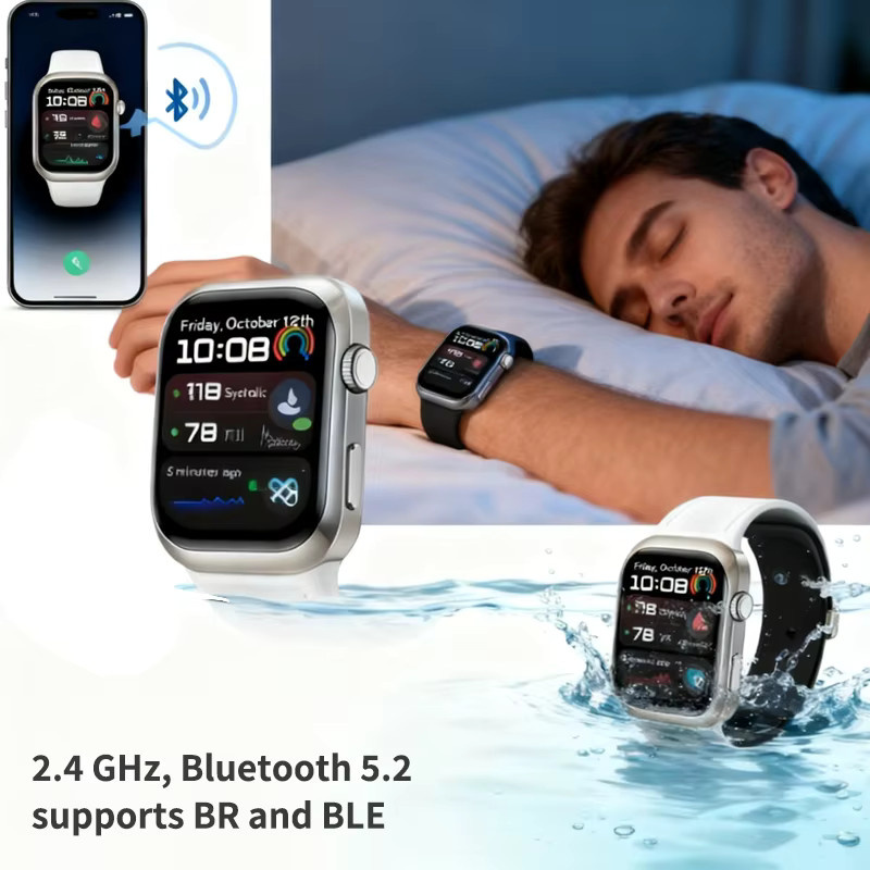 HUAWEI Watch D2 Smartwatch mit 1,82 Zoll AMOLED-Display in Schwarz mit Schlafüberwachung, SpO2 und Anruffunktion - Bild 4