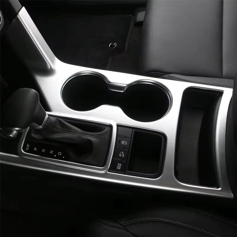 YaLumei Getriebe Schalttafel Abdeckung und Getränkehalter Rahmen für Kia Sportage 4 QL in Schwarz - Bild 2