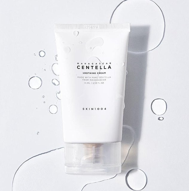 SKIN1004 Madagascar Centella Creme, 75 ml, Centella Asiatica, Empfindliche & Trockene Haut - Bild 1