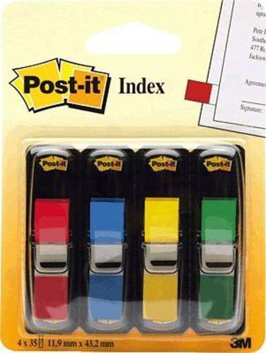 Post-it Index Mini Haftstreifen Multicolor - Bild 1